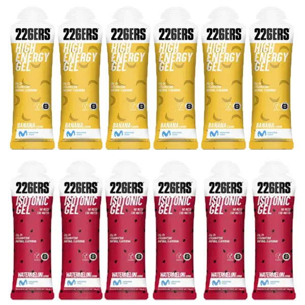 226ERS - 6+6 Mix Gels Pack - Goût au choix