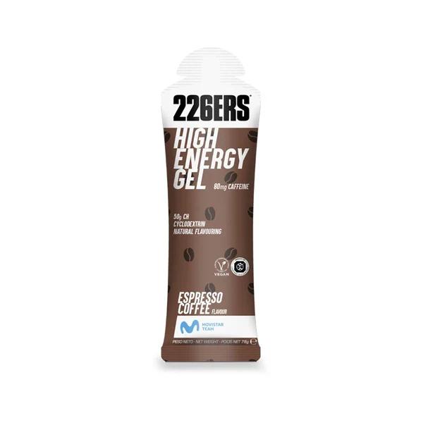 High Energy Gel (60ml) - Café Expresso (Caféine)