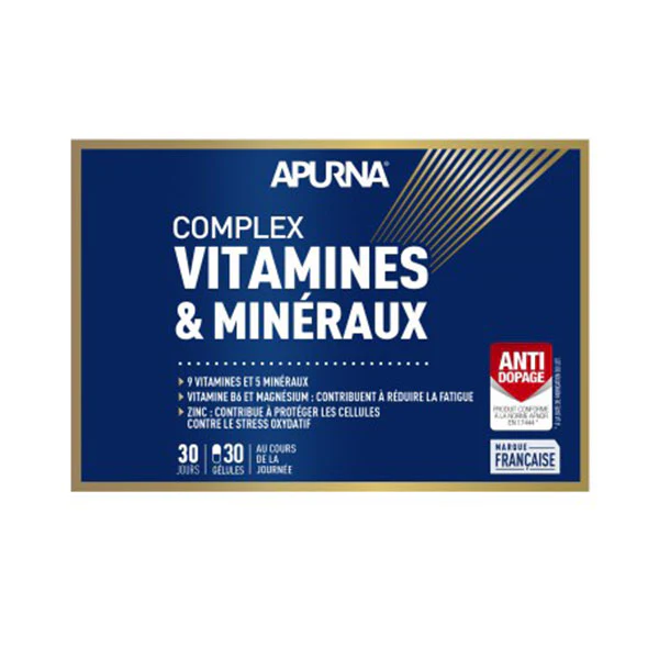 Complex Vitamines & Minéraux (30 Gélules)