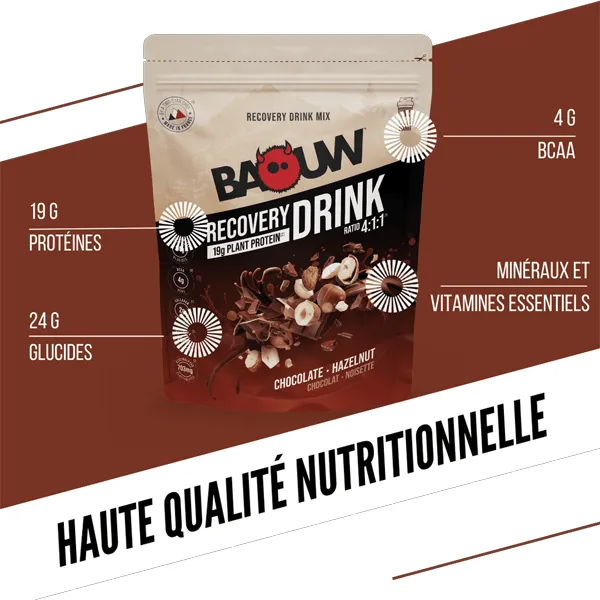 Boisson de récupération (500g) - Chocolat & Noisette - Image 3