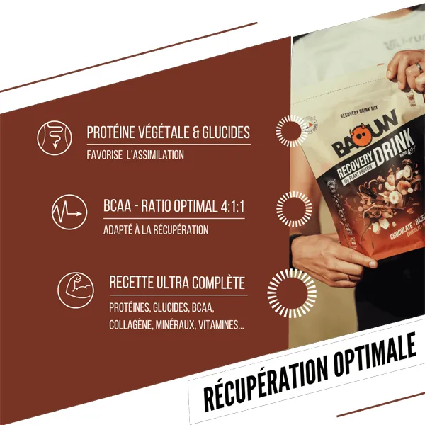Boisson de récupération (500g) - Chocolat & Noisette - Image 4