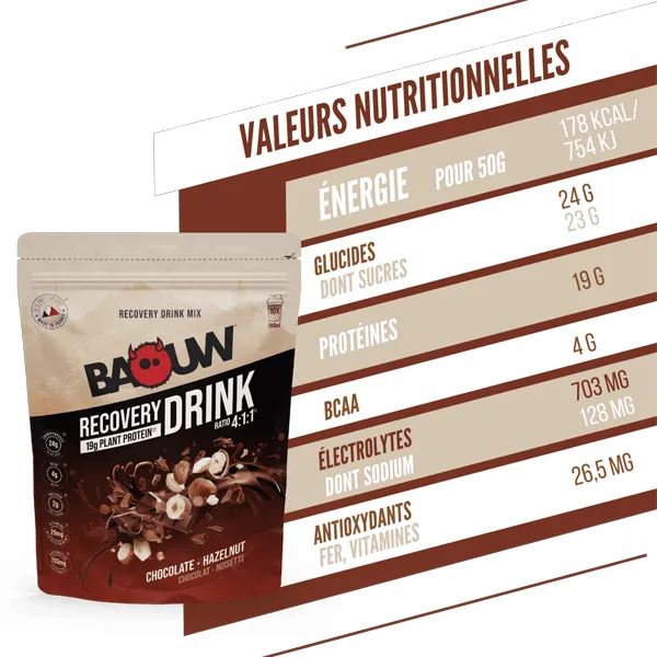Boisson de récupération (500g) - Chocolat & Noisette - Image 8