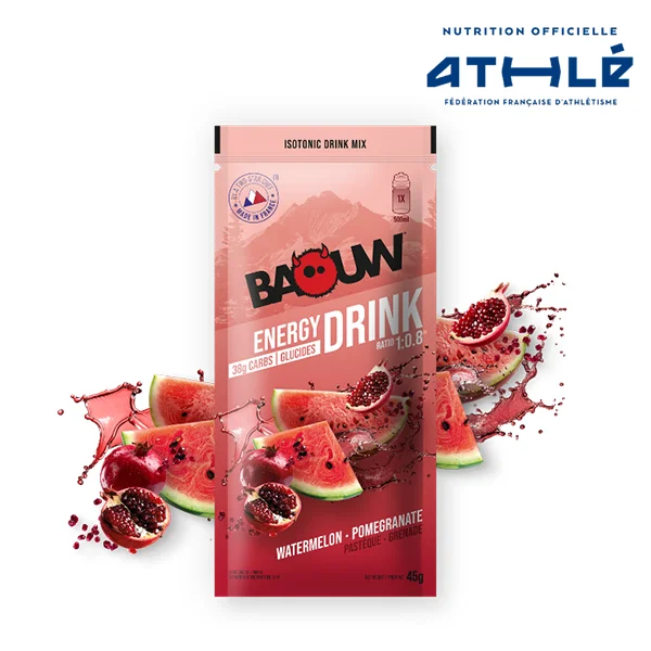 Boisson Énergétique Unidose (45g) - Pastèque & Grenade