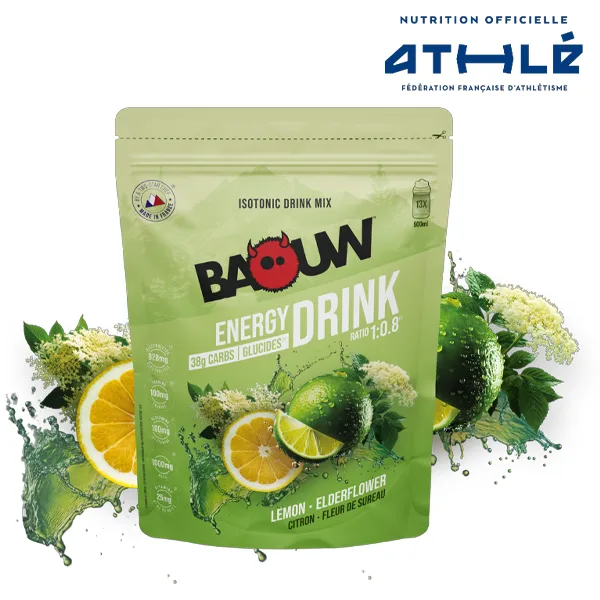 Boisson Énergétique (585g) - Citron & Fleur de Sureau - Image 2