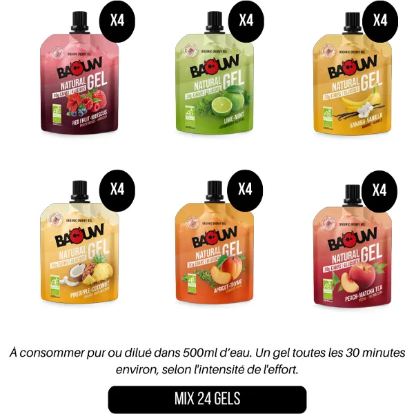 BAOUW - Gels Naturels BIO (24x85g)- Discovery Pack - Image 2