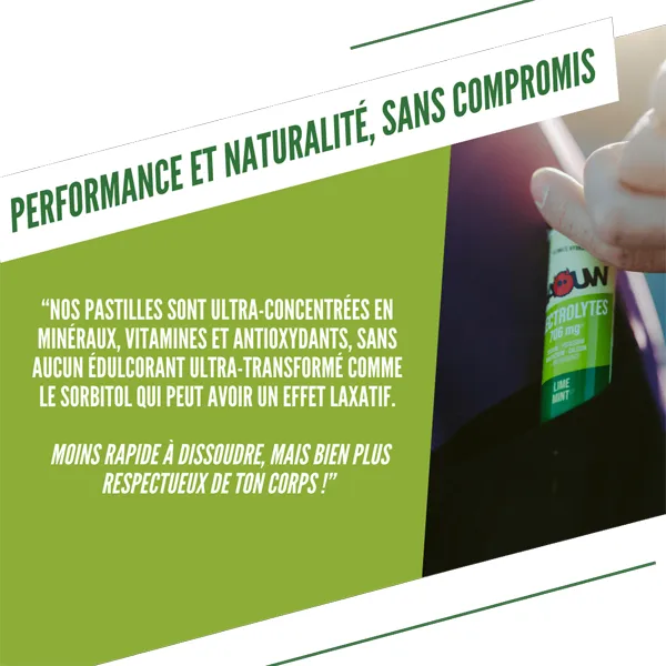 Pastilles d'electrolytes - Citron Vert & Menthe - Image 6