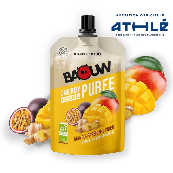 Purée Énergétique BIO (90g) - Mangue- Passion-Gingembre - Image 2