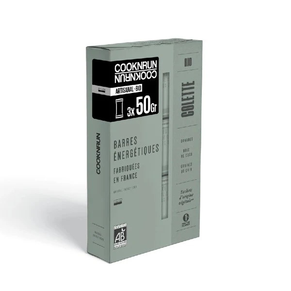 COOKNRUN - Barres Energétiques BIO (3x50g) Pack - Goût au Choix - Image 3
