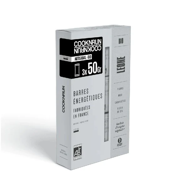 COOKNRUN - Barres Energétiques BIO (3x50g) Pack - Goût au Choix - Image 4