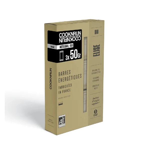 COOKNRUN - Barres Energétiques BIO (3x50g) Pack - Goût au Choix - Image 5