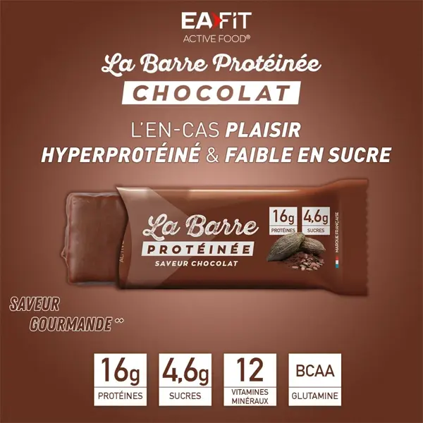 La Barre Protéinée (46g) - Chocolat - Image 3