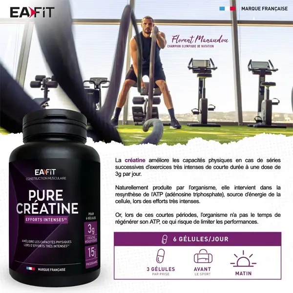 Pure Creatine (308g) - Poudre - Image 3