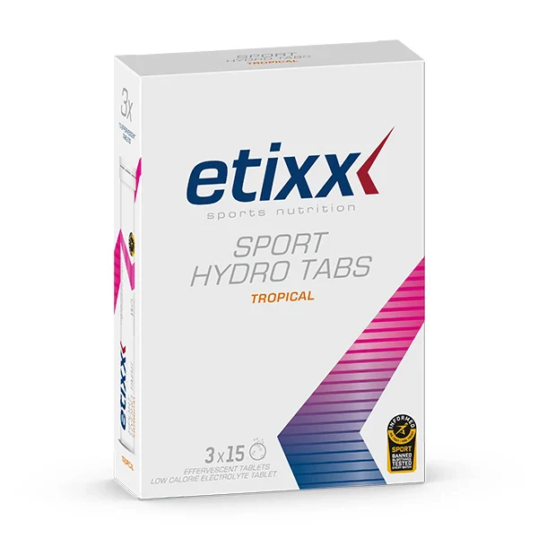 ETIXX - Sport Hydro Tabs BOX (3x15 Pastilles) - Tropical - Image 2