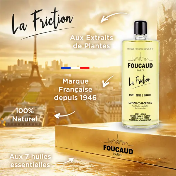 Friction de Foucaud (250ml) – Lotion Tonique Huiles Essentielles - Image 3