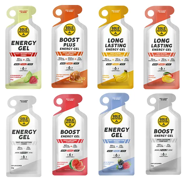 GoldNutrition - Gel Discovery Pack (8x40g)