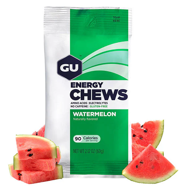 GU CHEWS - Gommes Énergétiques (60g) - Pastèque - Image 2