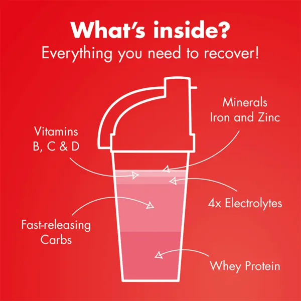 Recovery Drink (450g) - Strawberry Milkshake - Image 2