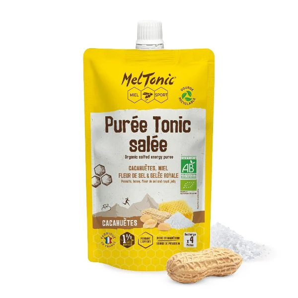 Recharge Purée Salée BIO (165g) - Cacahuètes, Miel & Gelée Royale - DDM 26.01.2026