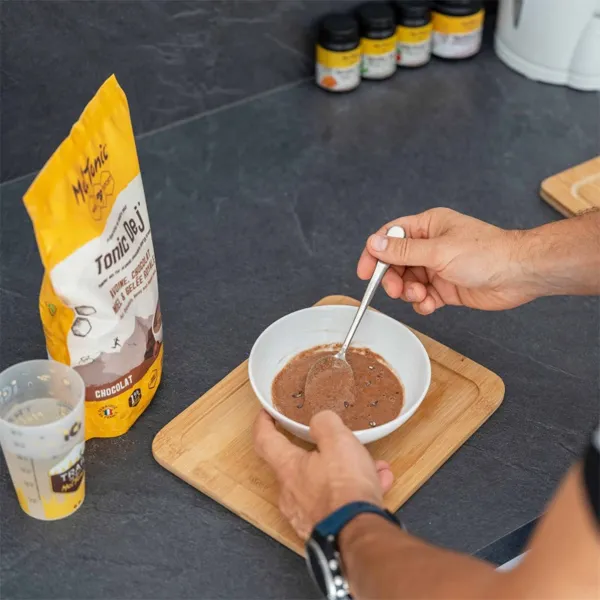 Tonic Dej Bio (600g) - Chocolat, Miel & Gelée royale - Image 2