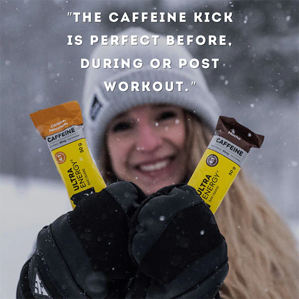 Ultra Energy Bar (50g) - Caramel Macchiato (Caffeine) - Image 5