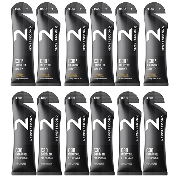 C30 Energy Gel 6+6 Mix Pack - Goût au choix - Image 6