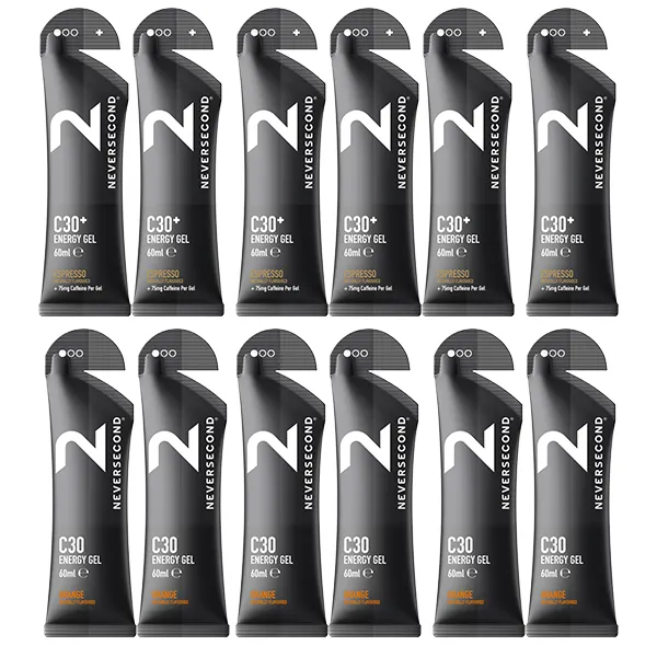 C30 Energy Gel 6+6 Mix Pack - Goût au choix - Image 7