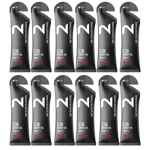 C30 Energy Gel Box (12x60ml) - Goût au choix - Image 3