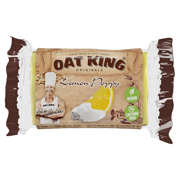 Oat Energy Bar (95g) - Lemon Poppy