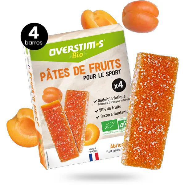 Fruit'n Perf - Pâtes de Fruits BIO (4x25g) - Abricot