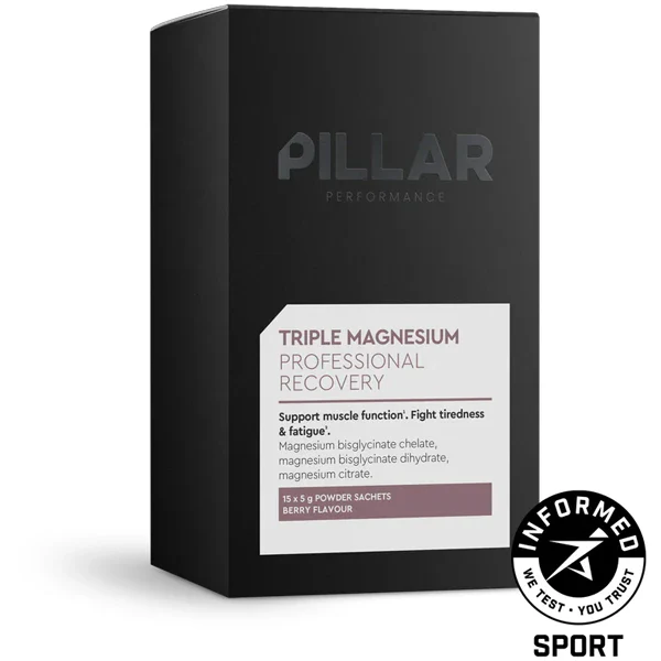PILLAR - Triple Magnesium Powder Box (15x5g) - Goût au Choix