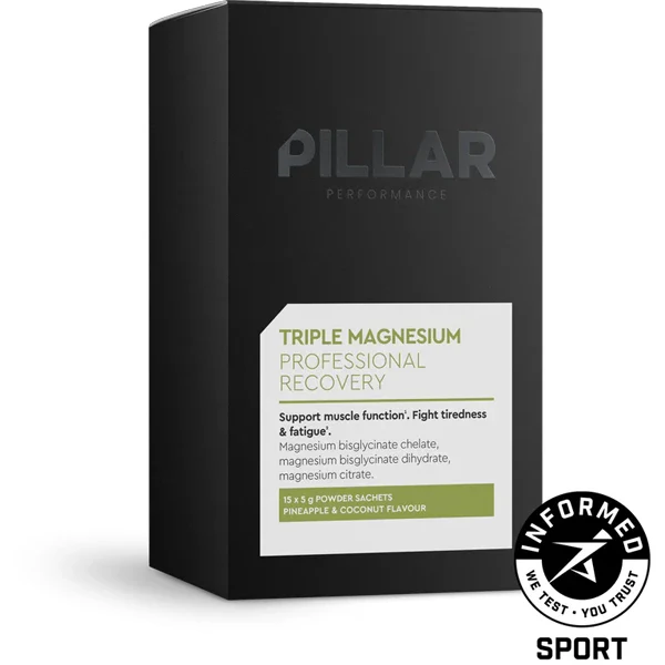 PILLAR - Triple Magnesium Powder Box (15x5g) - Goût au Choix - Image 2
