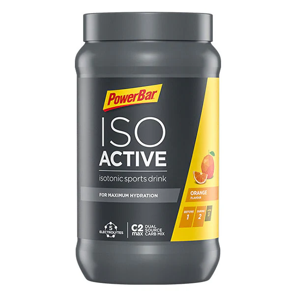 Boisson Isotonique ISO ACTIVE (1.32kg) - Orange