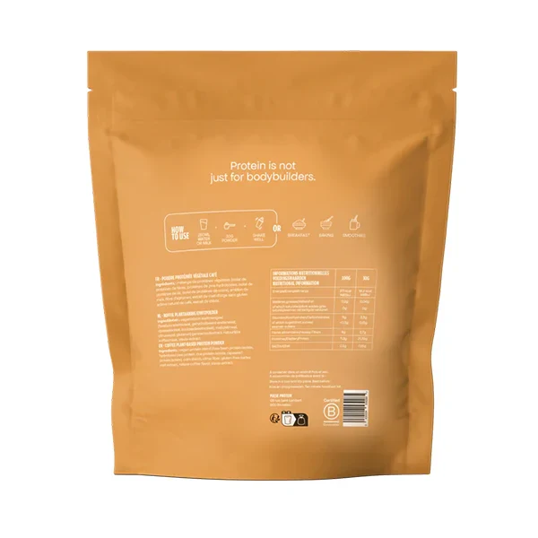 Poudre Protéinée Vegan (750g) - Café - Image 2