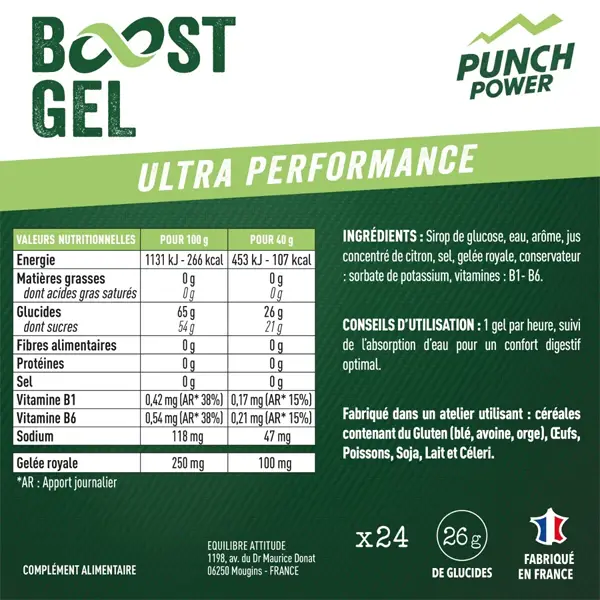 Boost Gel Effort Intense (40g) - Citron - Image 5