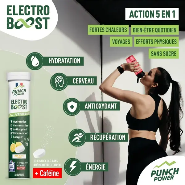 ElectroBoost (20 tabs) - Citron (Caféine) - Image 4