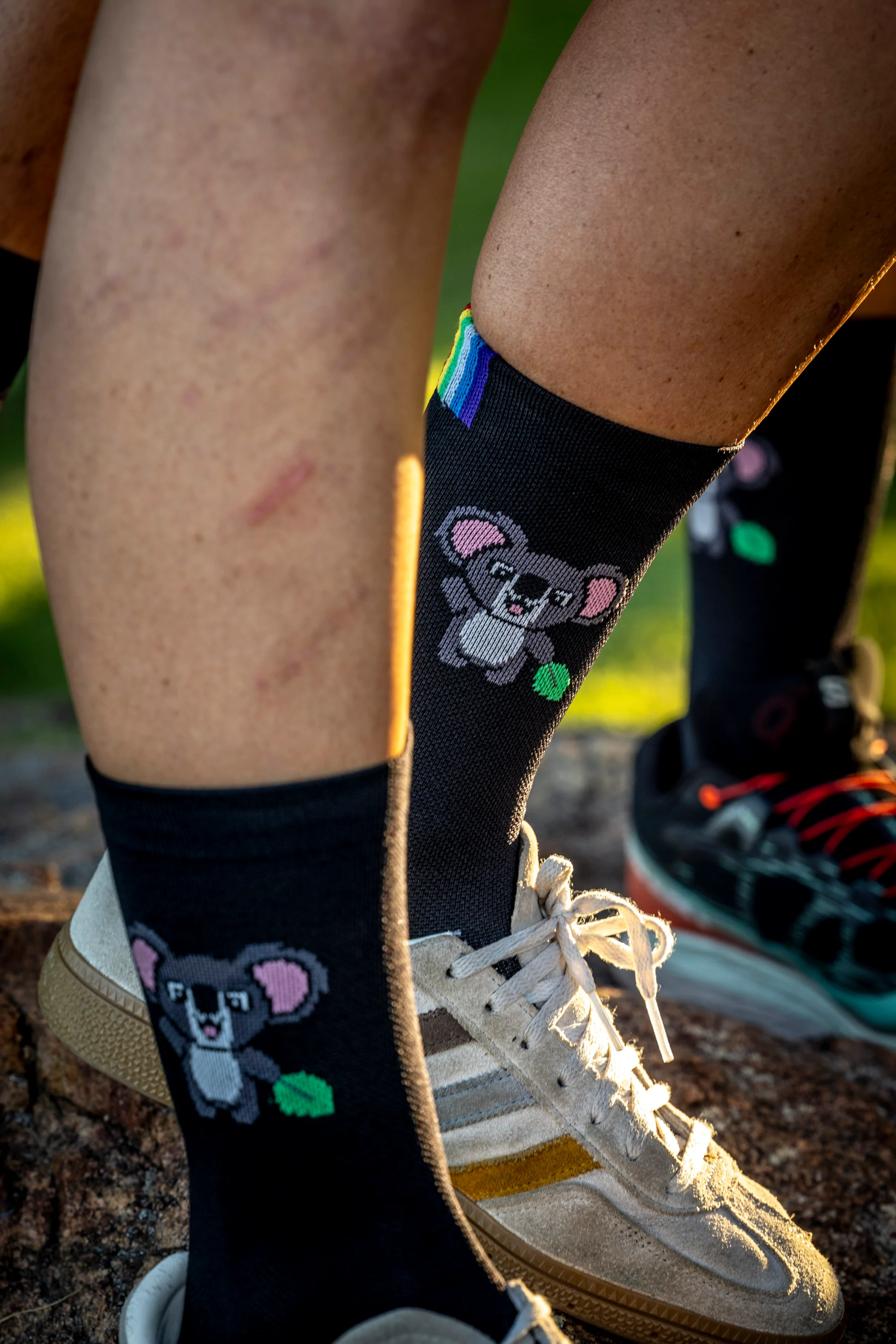 Rainbows - Paire de Chaussettes - Léa the Koala - Image 4