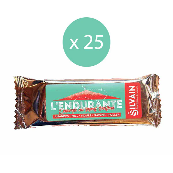 L'Endurante Barre Box (25x30g) - Miel - Image 2