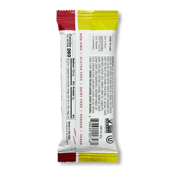 Energy Bar Sport Fuel (50g) - Raspberry & Lemon - DDM 14.04.2026 - Image 2