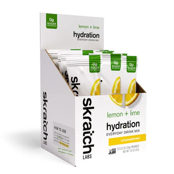 SKRATCH LABS - Hydration Everyday Drink Mix Box (15x4g) - Goût au Choix