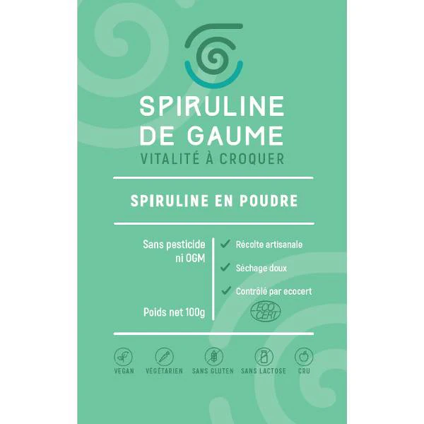 Spiruline en poudre (100g) - Image 3