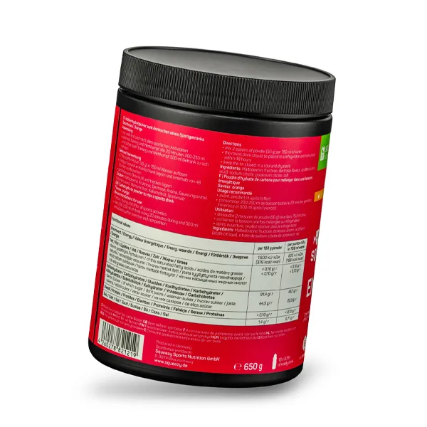 Energy Drink (650g) - Orange - Image 3