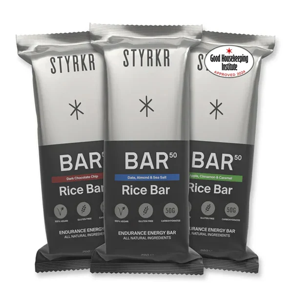 STYRKR - BAR50 Energy Bars (12x67g) - Mixed Flavour Pack