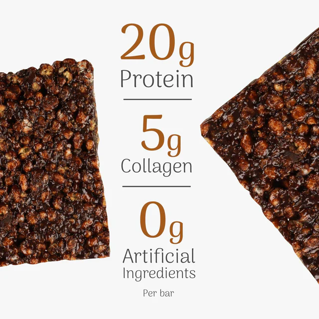 High Protein Crunch Bar (66g) - Cocoa & Stem Ginger - Image 2
